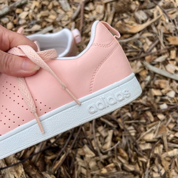 Adidas Pink Leather Neo Comfort Footbed - Picture 5 of 10